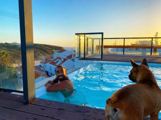 Apartment T3, sea view, swimming pool- Casa do Mar - Zambujeira do Mar - 0