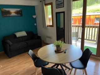 Studio vue piste + parking souterrain privatif inclus - Les Orres - 0