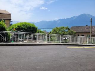 Studio with a view of Lake Geneva - Veytaux - 0