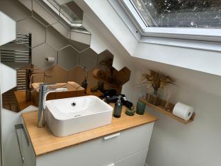Unique Loft Bright Double Room with Private Bathroom Zone 3 West London Free Parking - Londra - 5