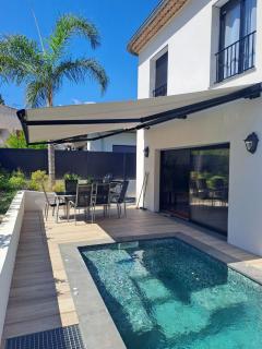 Villa Piscine-Jacuzzi - Villeneuve-Loubet - 0