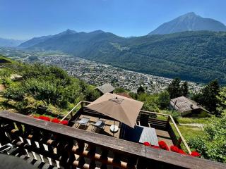 Chalet avec vue panoramique sur les montagnes - Martigny-Ville - 7