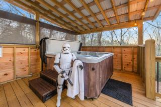 Golf, pets, hot tub "May the Course Be With You" Ellijay GA - 5