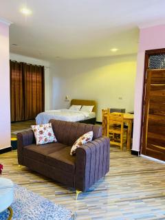 a FOUR-ONE-BEDROOM GARDEN - - 6