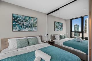 Private Apartment Peaceful High Rise Haven with Bay Views, Pool, Gym - Melbourne - 6