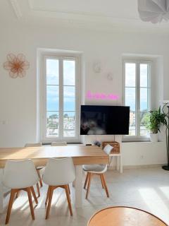 L1 Duplex 10P Jacuzzi Terrasse Vue Mer et Montagne - 9