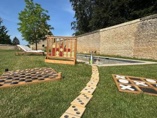 Le château de Grisy -13p et sa Ferme -9p, Piscine - Vendeuvre - 7