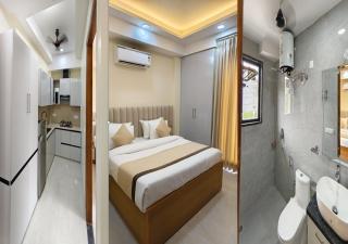 Akshay premium suites1 BHK Serviced Apartments Near Artemis Hospital Sector 52 - Gurgaon - 0