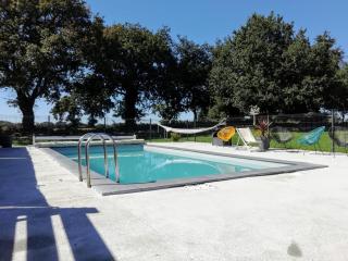 Longère Golfe du Morbihan avec piscine extérieure - 9