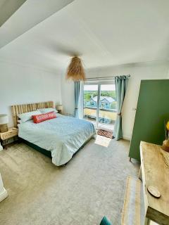 Penthouse Sea View Newquay Fistral Beach 3 Min Walk - Crantock - 5