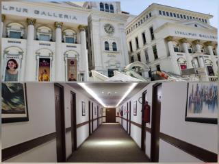 2-Bedroom Apartment with Living Room & Kitchenette in Lyallpur Galleria Mall, Parking and 24x7 security included, 2 BHK - Faisalabad - 0