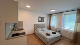 Air conditioned 1 room apartment with parking, new building, Ružinov - 9