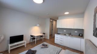 Air conditioned 1 room apartment with parking, new building, Ružinov - Trnávka - 6