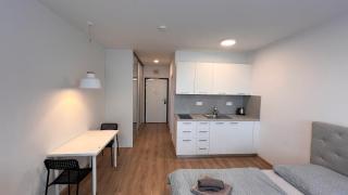 Air conditioned 1 room apartment with parking, new building, Ružinov - Trnávka - 5