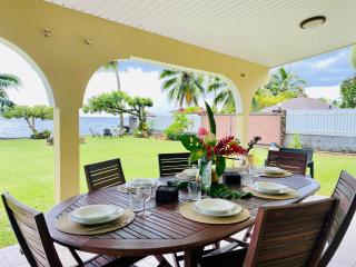 Villa Ahui Tautira with private lagoon access - - 0