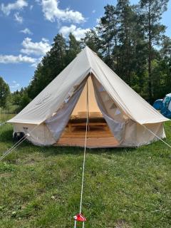 Glampingowy namiot nad Kanałem Augustowskim - Płaska - 1