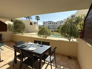 Vue piscine Appartement sympa - Valras-Plage - 1