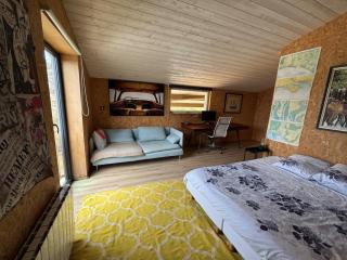 Quiet loft, beaches, jacuzzi and fireplace - Saint-Philibert - 8