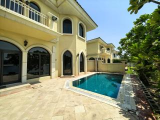 Amazing 4 bedrooms Villa private Beach and Pool In palm Jumeirah Dubai - 7