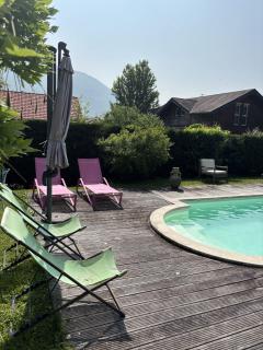 Doussard maison avec piscine 7pers - Doussard - 7