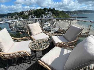 Cornwall Large Beach House Sea & Beach Views - 4 Bedrooms & 3 Bathrooms - Looe - 7