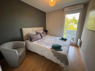 appartement en résidence privée avec piscine - 7