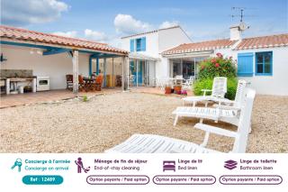 Maison avec terrasse - 900m plage des Sableaux - Noirmoutier-en-l'Île - 9