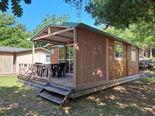 Chalet dans Camping 3 étoiles à Vogüe - 9
