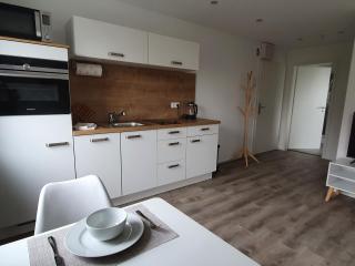 Apartment mit Küche und 2 Einzelbetten, Duschbad, Parkplatz und ruhig gelegen, ADA7 - Kulmbach - 4