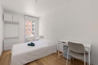 Grand appartement Rouen Free Parking Privé Gratuit - Rouen - 9