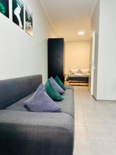Neuwertiges Apartment mit schnellem WLAN, Netflix, Glasfaser, Kostenlose Privatparkplatz auch für Transporter geeignet R21 - Freiberg am Neckar - 9