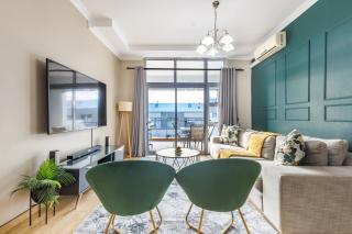 Elegant Emerald Stay at Ridgeton Modern Two Bedroom Apartment in the Heart of Umhlanga Ridge Sleeps 6 - Durban - 9