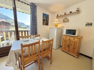 Studio cabine à 700m de Praz-Sur-Arly, navettes gratuites, parking, wifi et ménage inclus - FR-1-603-4 - Praz-sur-Arly - 6