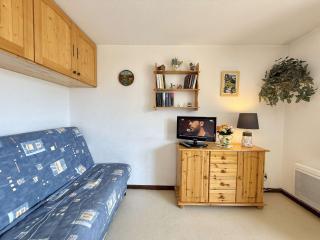 Studio cabine à 700m de Praz-Sur-Arly, navettes gratuites, parking, wifi et ménage inclus - FR-1-603-4 - Praz-sur-Arly - 5