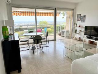 Quiet Flat with view and Swimming pool - Nice - 6
