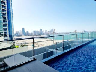 Seaview Grey 1Bedroom 75 inch SmartTV - Manama - 1