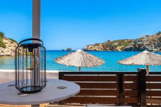 Holiday Homes BlueGreen - Beachfront, Pool, Garden and BBQ - near Heraklion - Ligaria - 0