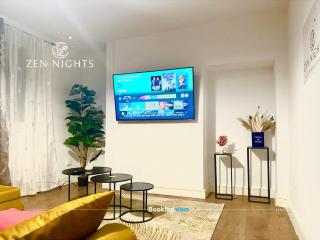 Sleeps 8 l 3 Bedroom l Last-minute Specials l New Property l Elegant House near City Center Sleeps 6 with Free Parking l By Zen Nights Short Lets & Serviced Accommodations - 5