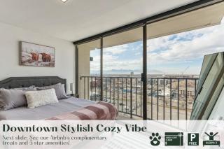Downtown Stylish Cozy Vibe Work Area Free pkg Gym - Salt Lake City - 0