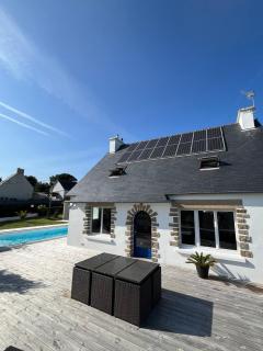 Maison familiale avec piscine - Locquirec - 0