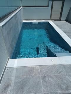 Twins house pool 1 - Nikiti - 7