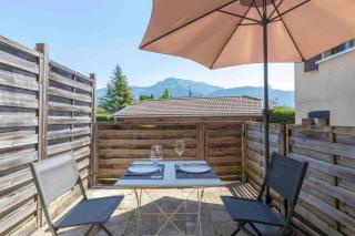Cabana & Studio Alpin Annecy - Terrasse Parking - Argonay - 8
