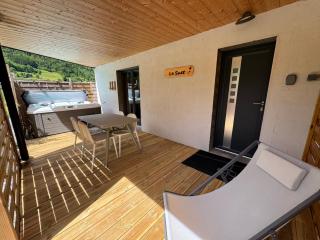 NEUF chalet 2p Le Suet JACUZZI privatif - Entremont - 0