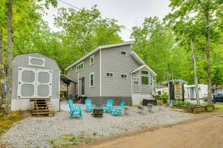 Walk to Lake Beaches Cabin with Patio in Belmont! - Belmont - 0