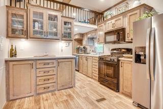Walk to Lake Beaches Cabin with Patio in Belmont! - 4