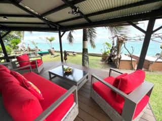 Torea Lodge Beachfront House - Papara - 5