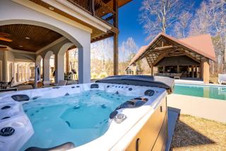 Sleeps 29 Pool Tiki Bar Gym Hot Tub Dogs Welcome - Ooltewah - 9