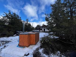 Cabaña en Conguillio nieve con vista al volcan y tinaja - Curacautín - 5