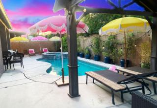 Tiki Boho! Pool/Spa/Arcade/Golf & TikiBar-Sleeps16 - Indio - 8