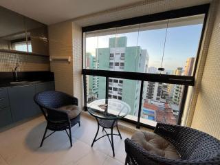 Flat com vista para o mar- com varanda - 9